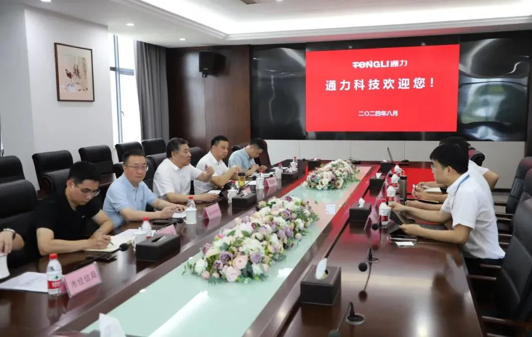瑞安市委常委、副市長林政洪一行調(diào)研通力科技